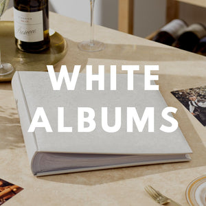 White Photo Albums