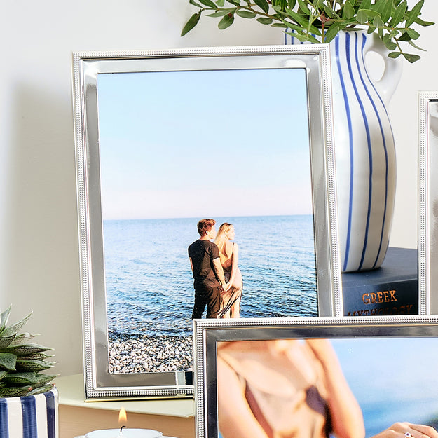 Designa Style Silver Plated Photo Frames