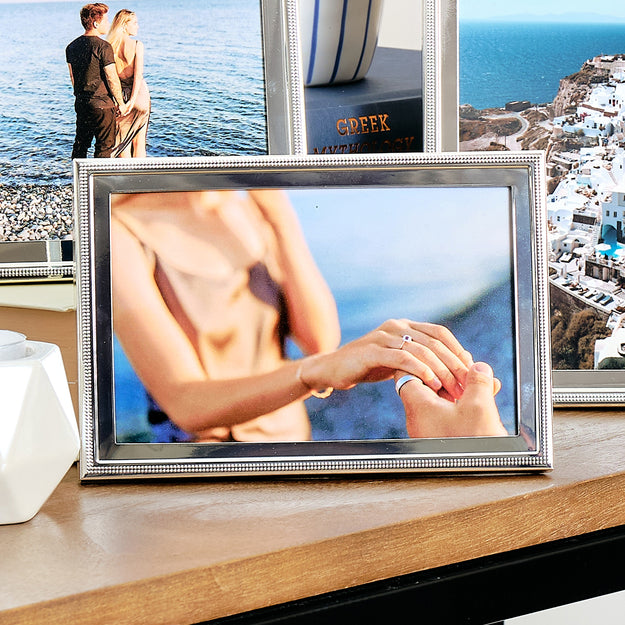 Designa Style Silver Plated Photo Frames