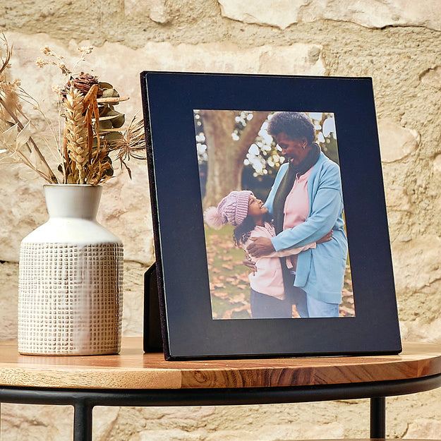 Black Glass Series Photo Frames