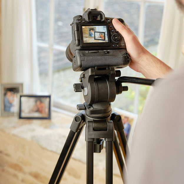 Kenro Twin Tube Lightweight Video Tripod Kit