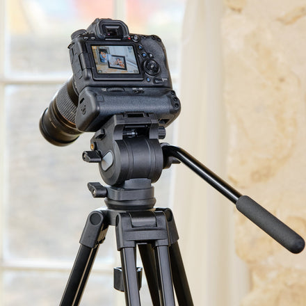 Kenro Twin Tube Lightweight Video Tripod Kit