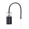 Black Smart Lite fog machine device with a flexible hose on a white background