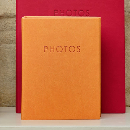 Kington Series Photo Albums (Orange)