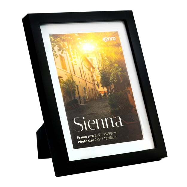 Sienna Series Photo Frames in Black