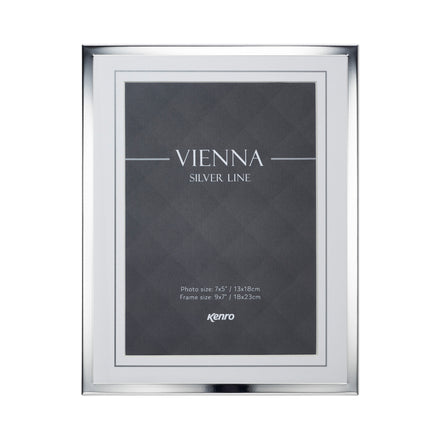 Vienna Silver Line Photo Frames