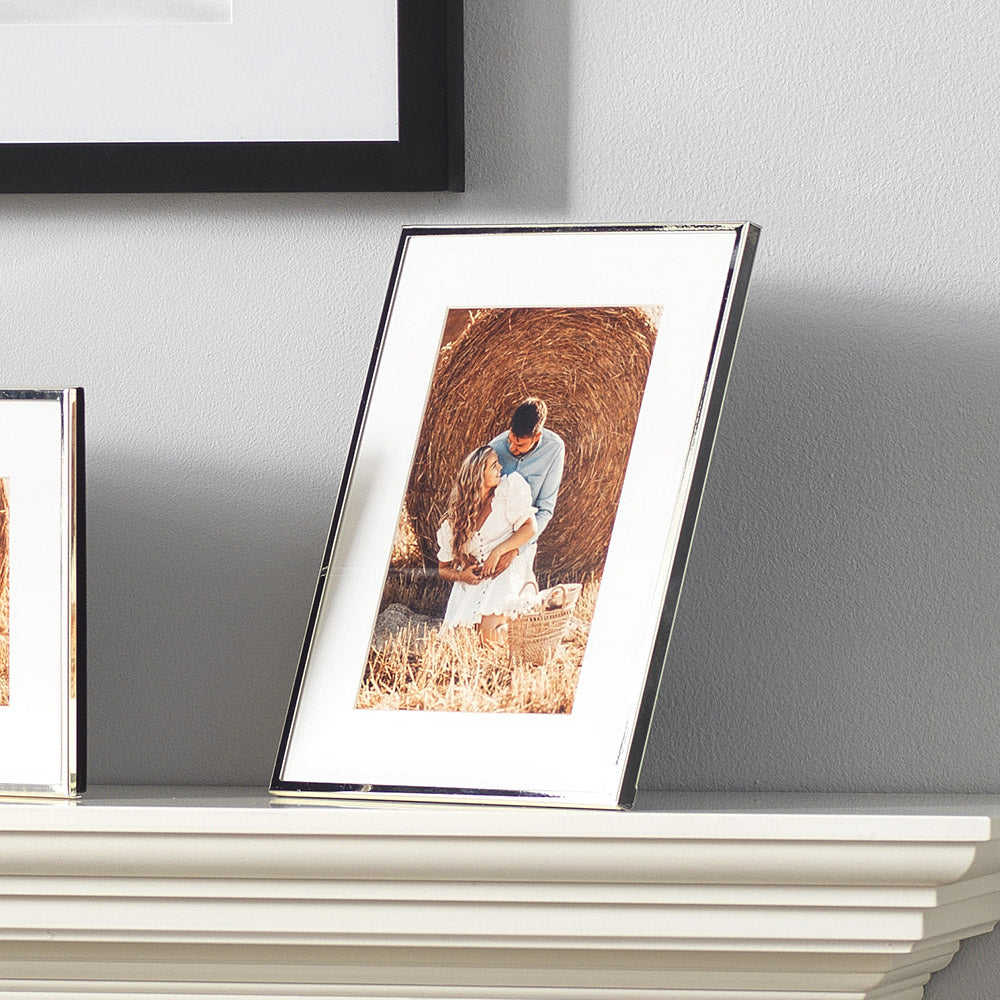 Avenue Series Silver Plated Photo Frames