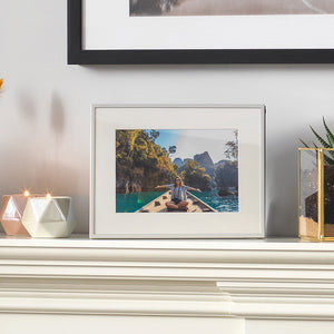 Avenue Aluminium Photo Frame in White