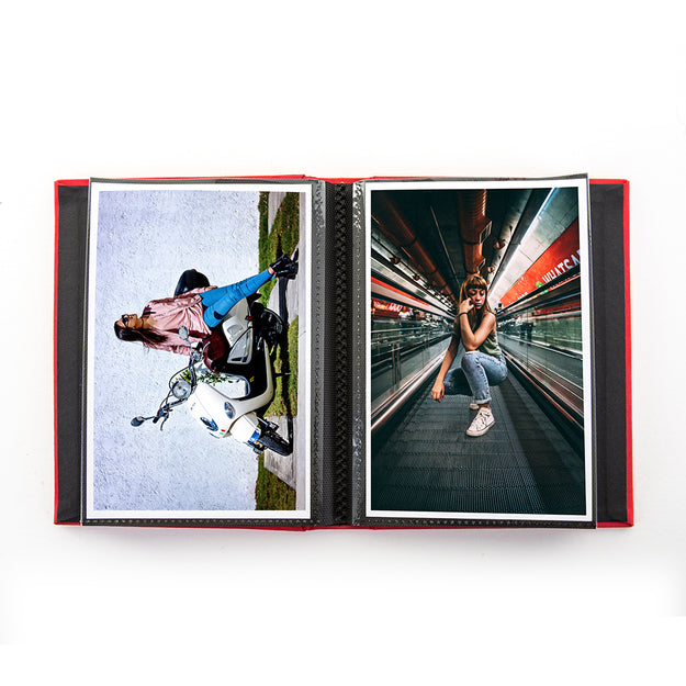 Aztec Series Photo Albums (Red)