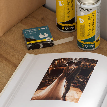 Adhesive Photo Corners for Photo Albums (box of 250)