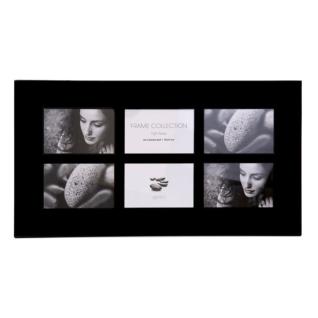 Black Glass Series Photo Frames