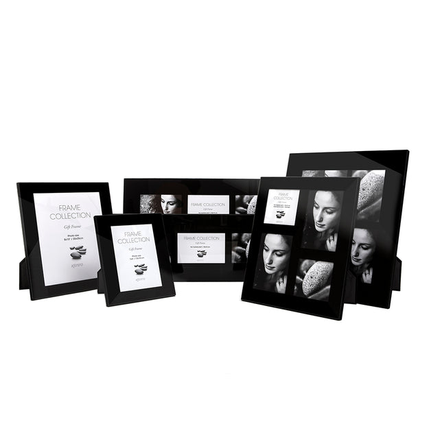 Black Glass Series Photo Frames