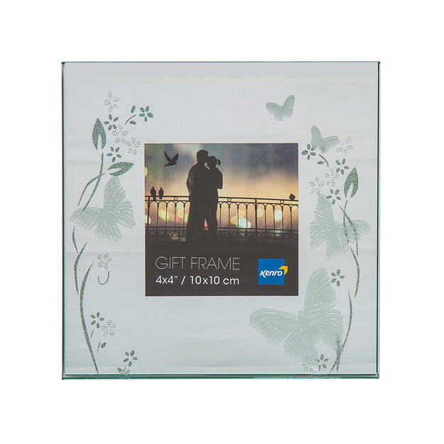 Solitaire Butterfly Mirror Frame