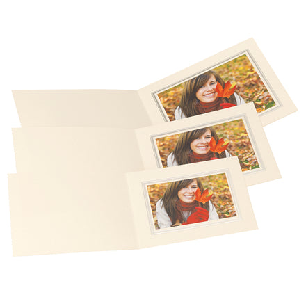 Slip-In Photo Folders (Ivory)