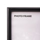 Frisco Plastic Photo and Poster Frames in Black