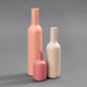 Pink Bottle Vases