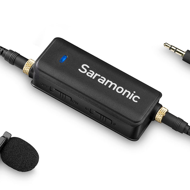 Saramonic LavMic Audio Adapter for DSLR Go-Pro & iPhone