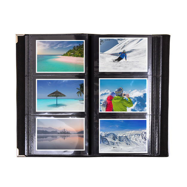 Black Slip-In Photo Albums