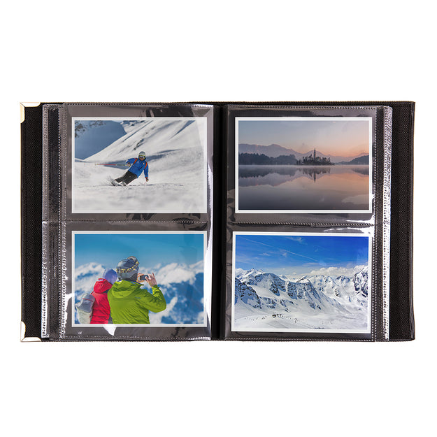 Black Slip-In Photo Albums