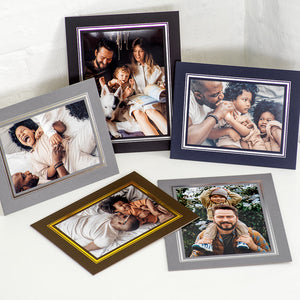 Strut Mounts Cardboard Photo Frames