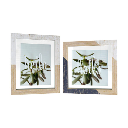 Terrino Floating Wood Effect Frame