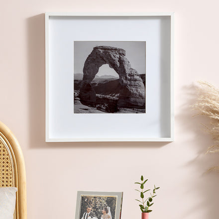 Strata Series Photo Frames (White)