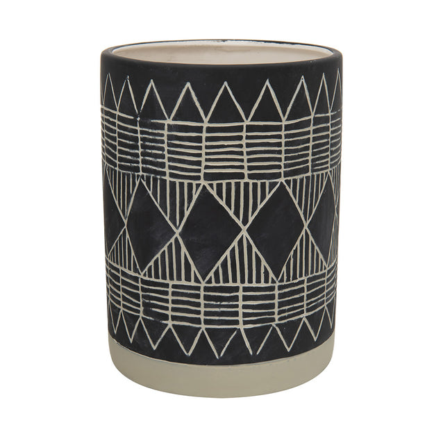 Blue Ceramic Plant Pot