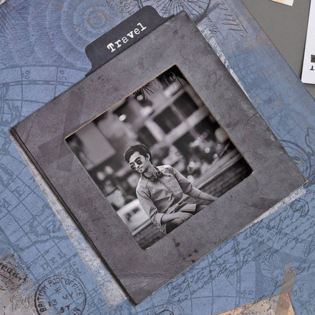 Postcard Design Travel Memo Album